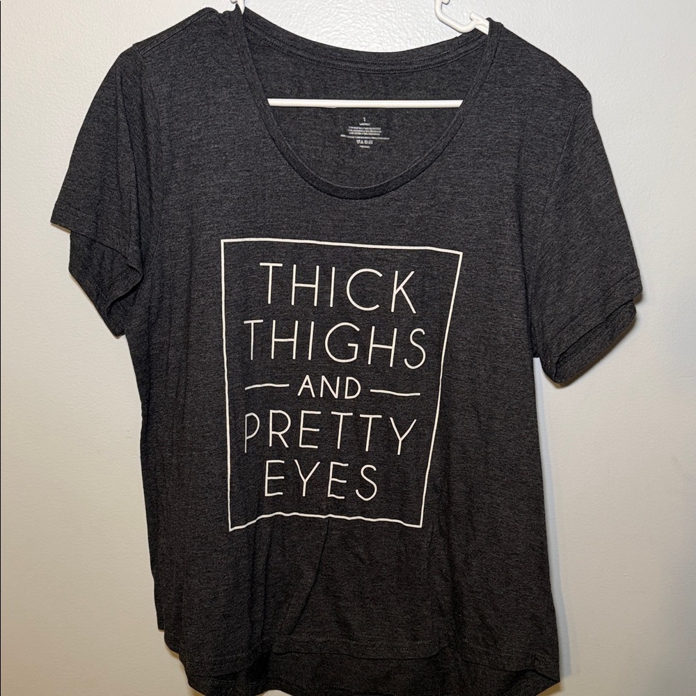 Trendy Charcoal Graphic Women's Tee